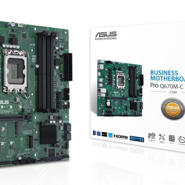 Pro Q670M-C-Csm Intel Q670  Lga 1700 Micro Atx