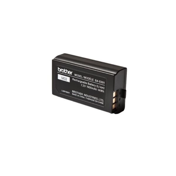LI-ION BATTERY RECHARGEABLE BAE001, Battery, Black, 1  pc(s)