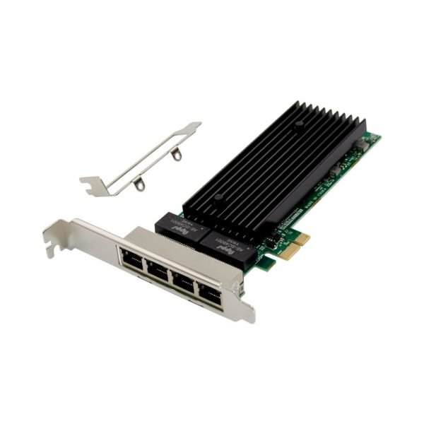 Network Card PCIe x1 Intel  82576 Quad- RJ45