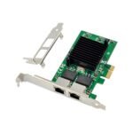 Network Card PCIe x1 Intel  82575 Dual- RJ45