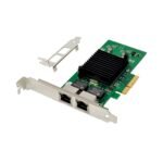 Network Card PCIe x1 Intel  82576 Dual- RJ45