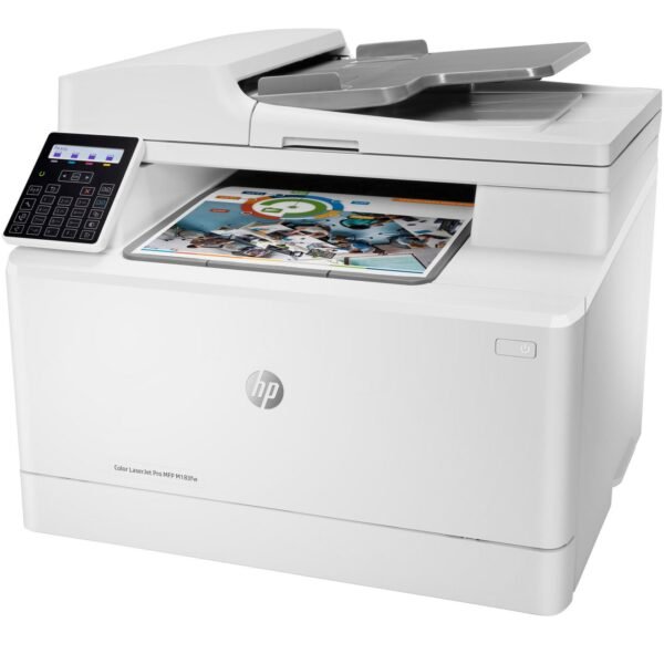Color Laserjet Pro Mfp  M183Fw, Print, Copy, Scan,  Fax, 35-Sheet Adf Energy Efficient Strong Security Dualband Wi-Fi
