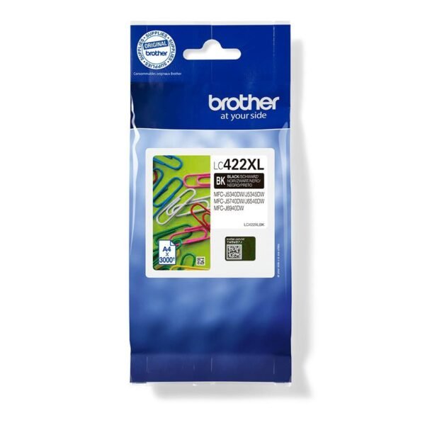 Lc-422Xlbk Ink Cartridge 1  Pc(S) Original High (Xl)  Yield Black