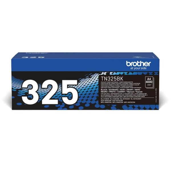 TN325BK - HIGH YIELD BLACK  TONER FOR BC Pages 4.000