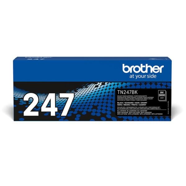 Toner TN247BK (3000 pages) 3000 Pages DCPL3550CDW/ HLL3210CW/HL3270CDW/MFCL3750CDW