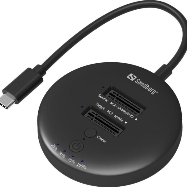 USB3.2 Cloner Dock for NVMe  M.2 SSD USB3.2 Cloner Dock  for M2+NVMe
