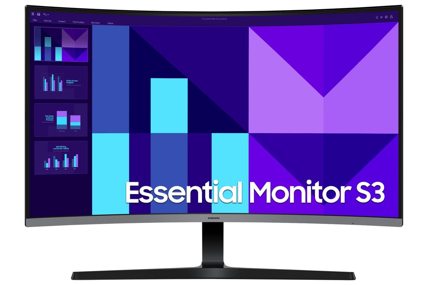 Img_36384099.jpg S39Gd Computer Monitor 81.3 Cm (32") 1920 X 1080 Pixels Full Hd Lcd Black - Image 1