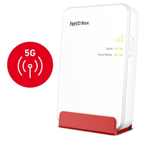 Fritz!Box 6860 5G Wireless  Router Gigabit Ethernet  Dual-Band (2.4 Ghz / 5 Ghz) White