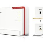 Fritz!Box 5690 Pro Wireless  Router Gigabit Ethernet  Tri-Band (2.4 Ghz / 5 Ghz / 5 Ghz) White