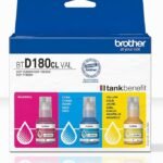 Brother BTD180CLVAL Coloured Multipack Ink Bottles