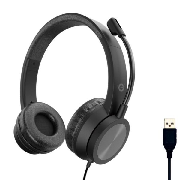 Stereo Usb Headset, Noise  Cancelling Microphone