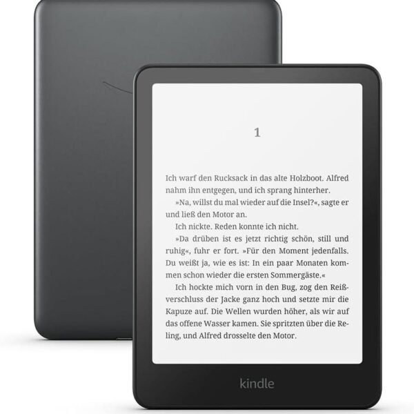 Kindle Paperwhite Signature  Edition E-Book Reader  Touchscreen 32 Gb Wi-Fi Black, Metallic