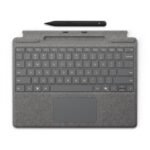 Surface Pro Keyboard With  Slim Pen Qwertz German  Microsoft Cover Port Platinum
