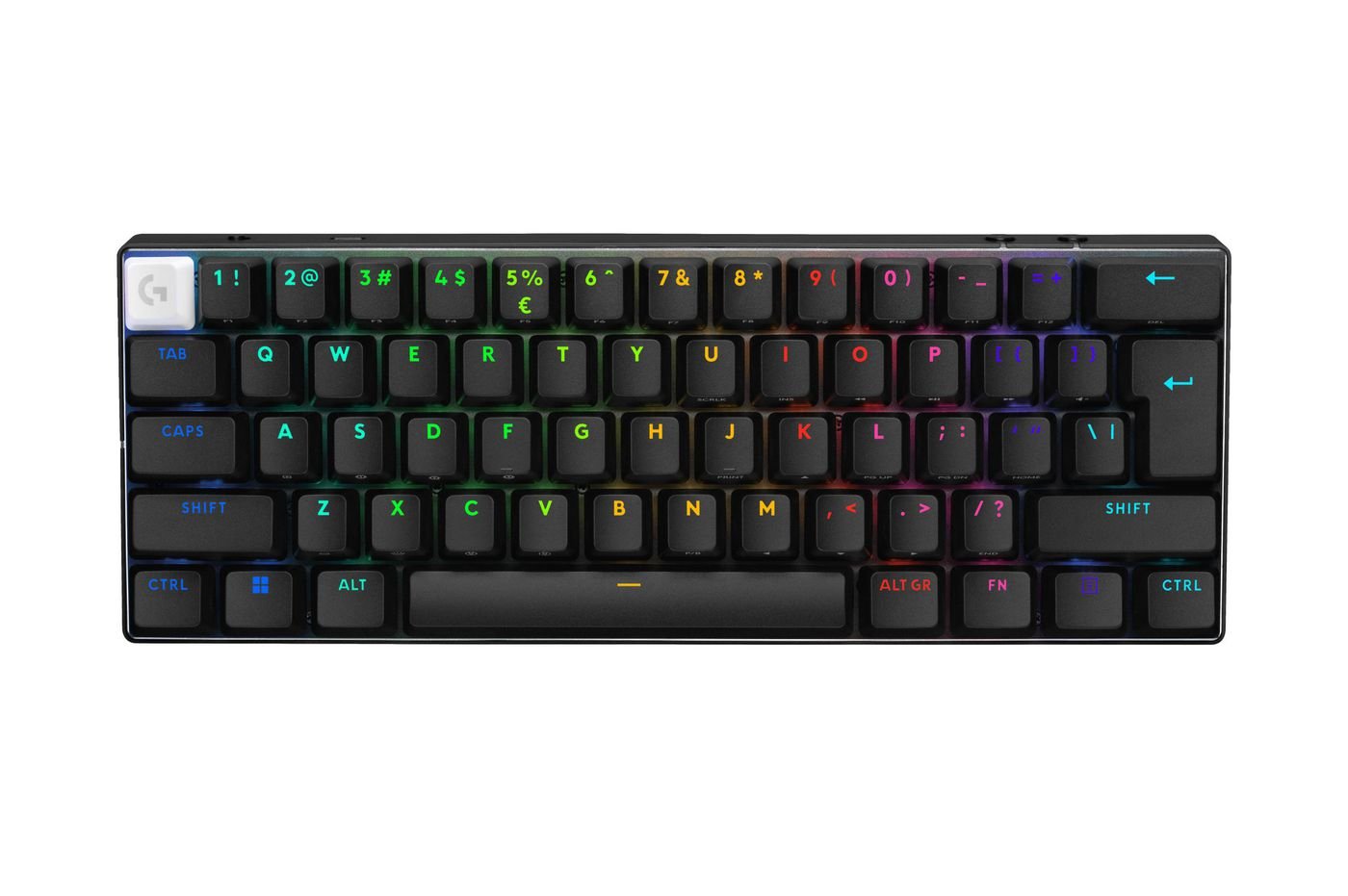 Img_36440479.jpg Pro X 60 Keyboard Gaming Usb + Rf Wireless + Bluetooth Qwerty Us International Black - Image 1