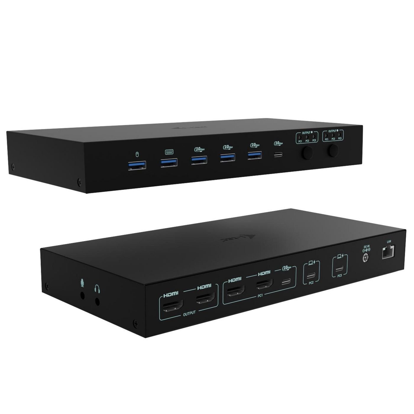 Img_36457071.jpg Usb-C Kvm Dock Pro For Three Hosts, Dual Video, With 2X Power Delivery, Max 92W - Image 1