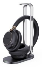 Yealink BH76 Plus with Charging Stand UC Black USB-C/A Headset - Image 2
