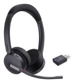 Yealink WH64 Hybrid Dual Teams Headset Wireless Head-band Office/Call center Micro-USB Bluetooth Black - Image 2