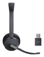 Yealink WH64 Hybrid Dual Teams Headset Wireless Head-band Office/Call center Micro-USB Bluetooth Black - Image 4