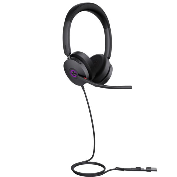 UH48 Dual UC USB-C/A Headset,  Wired, 20 - 20000 Hz,  Calls/Music, 169 g, Headset, Black