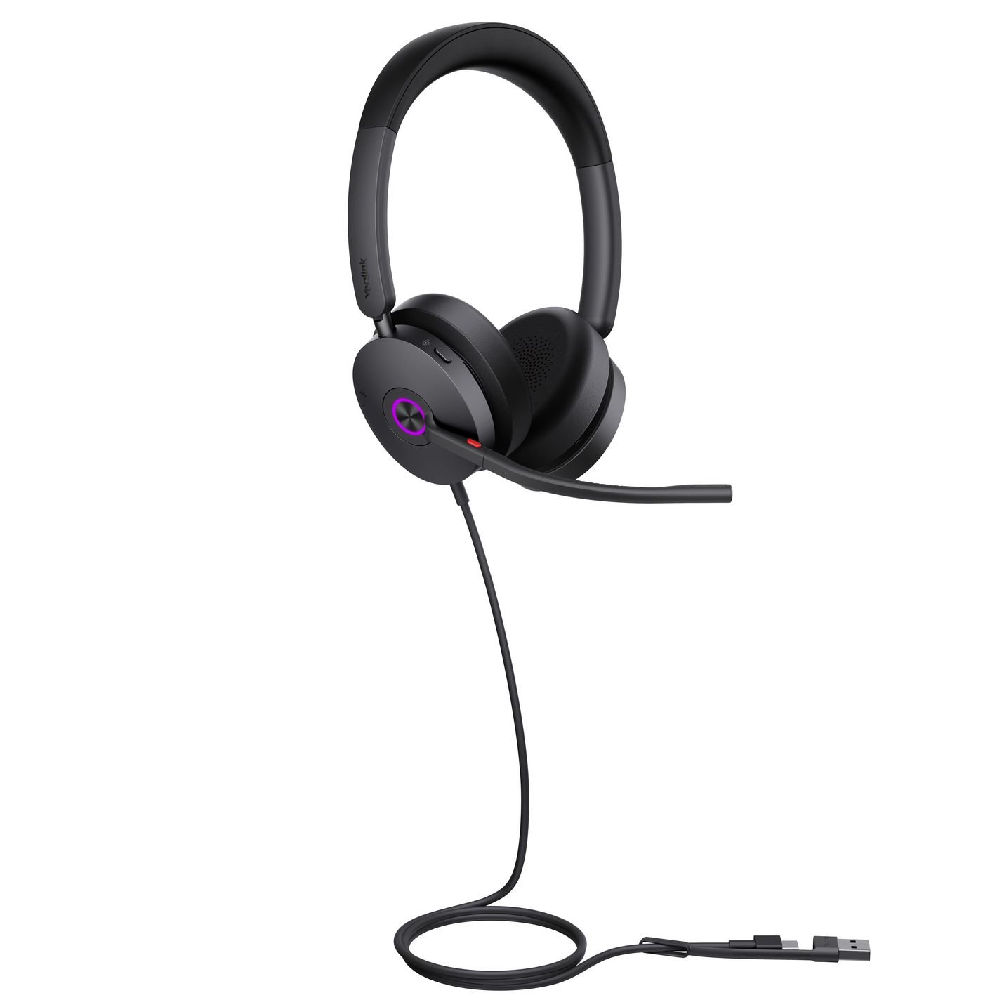 Img_36486743.jpg UH48 Dual UC USB-C/A Headset, Wired, 20 - 20000 Hz, Calls/Music, 169 g, Headset, Black - Image 1