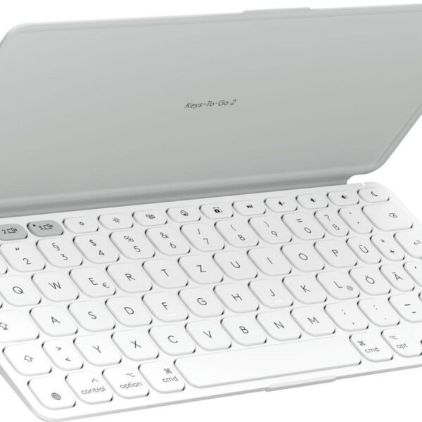 Keys-To-Go 2 Keyboard  Universal Bluetooth Qwertz  German White