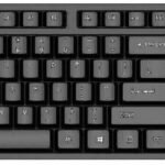 Usb Wired Keyboard  Home/Office Qwerty Us  International Black