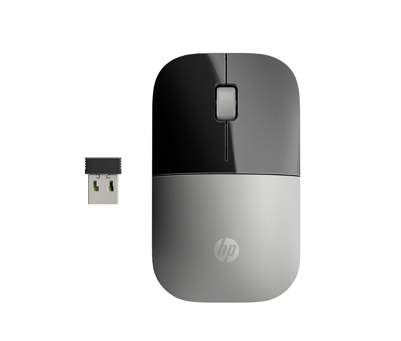 Img_36520695.jpg Z3700 Silver Wireless Mouse **New Retail** - Image 1