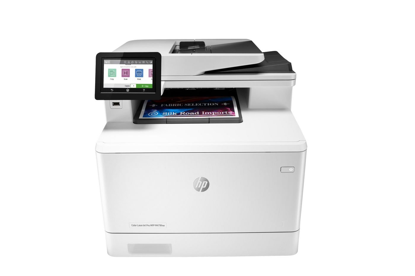 Img_36522207.jpg Color Laserjet Pro Mfp M479Fnw, Print, Copy, Scan, Fax, Email, Scan To Email/Pdf 50-Sheet Uncurled Adf - Image 1
