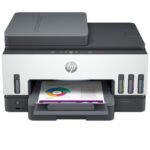 Smart Tank 7605 All-In-One,  Color, Printer For Home And  Home Office, Print, Copy, Scan, Fax, Adf And Wireless, 35-Sheet Adf Scan To Pdf