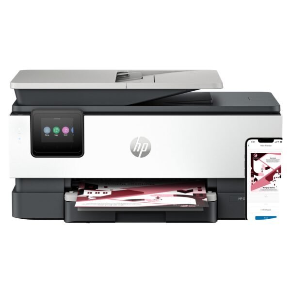 Officejet Pro Hp 8122E  All-In-One Printer, Color,  Printer For Home, Print, Copy, Scan, Automatic Document Feeder Touchscreen
