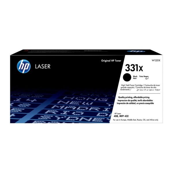 331X High Yield Black  Original Laser Toner  Cartridge 331X High Yield Black Original Laser Toner Cartridge, 15000 pages,