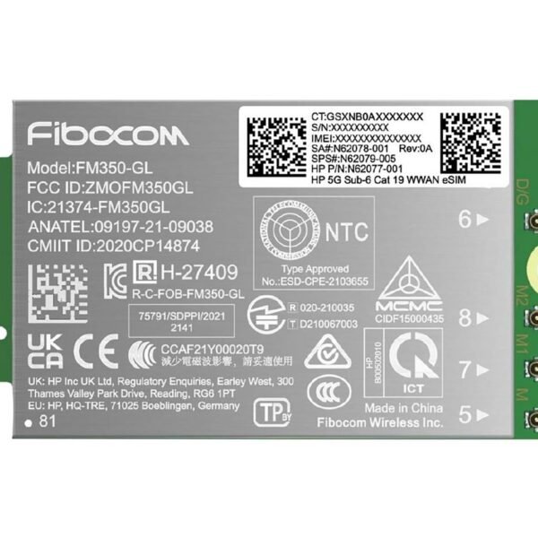 5G NR/4G WWAN