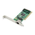 Gigabit PCI network card Main chip : Realtek 8169 1 x  RJ45 port, transmission speed: 10/100/1000mbps
