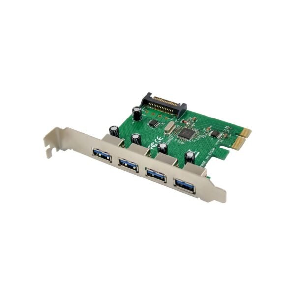USB 3.0 4 port PCIe card Main chip : VL805 USB3.0  ports x 4