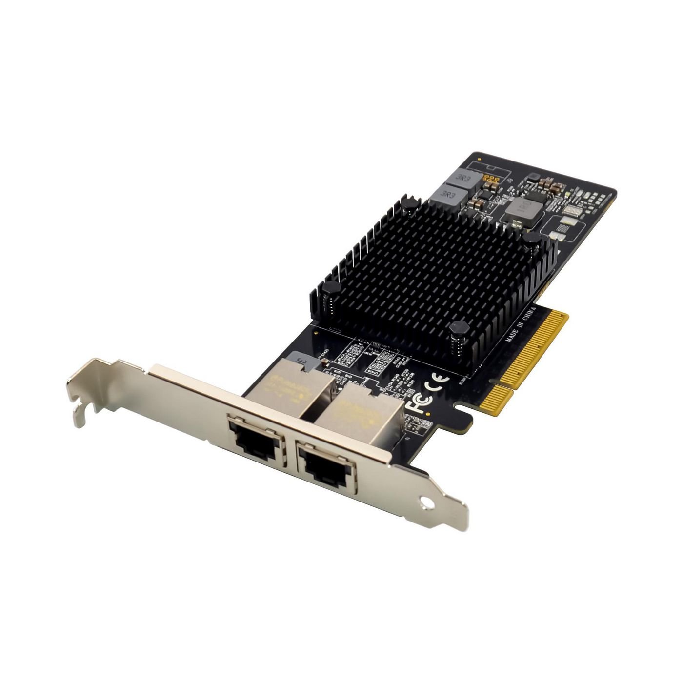 Img_36662718.jpg PCIe x8 Dual RJ45 10 GbE X550 - Image 1