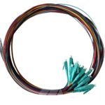 Pigtail LC/UPC 50/125 OM3,  0.9mm, 2meters PVC(Grade C)   Easy strip 12 colors 12pcs/pack Fibre Patch Cable