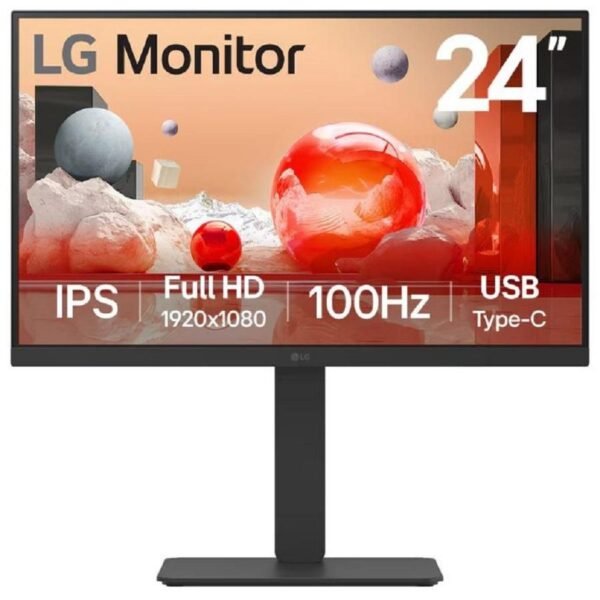 Computer Monitor 60.5 Cm  (23.8") 1920 X 1080 Pixels  Full Hd Lcd Black