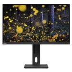 ThinkVision E27q-20 68.6 cm  (27") 2560 x 1440 pixels Quad  HD LED Black Lenovo ThinkVision E27q-20, 68.6 cm (27"), 2560 x 1440 pixels,