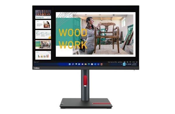 Thinkvision P24Q-30 60.5 Cm  (23.8") 2560 X 1440 Pixels  Quad Hd Led Black