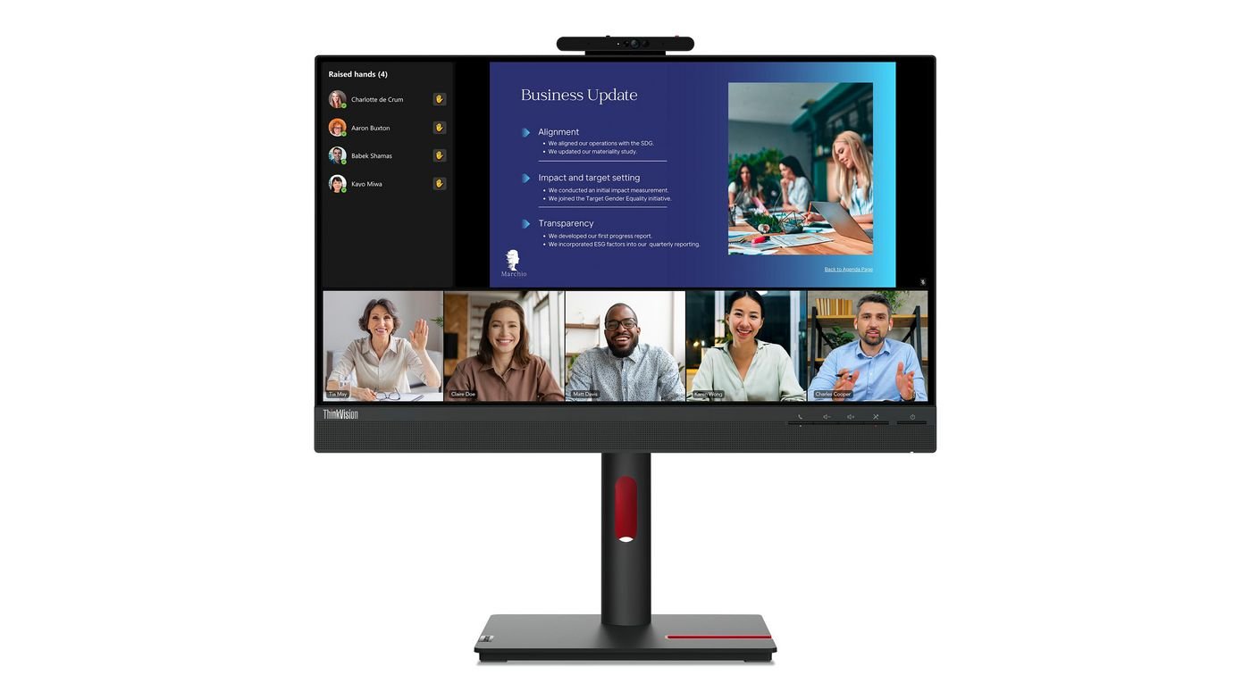 Img_36736285.jpg Thinkvision T24V-30 60,5 Cm (23,8") 1920 X 1080 Pixels Full Hd Led Black - Image 1