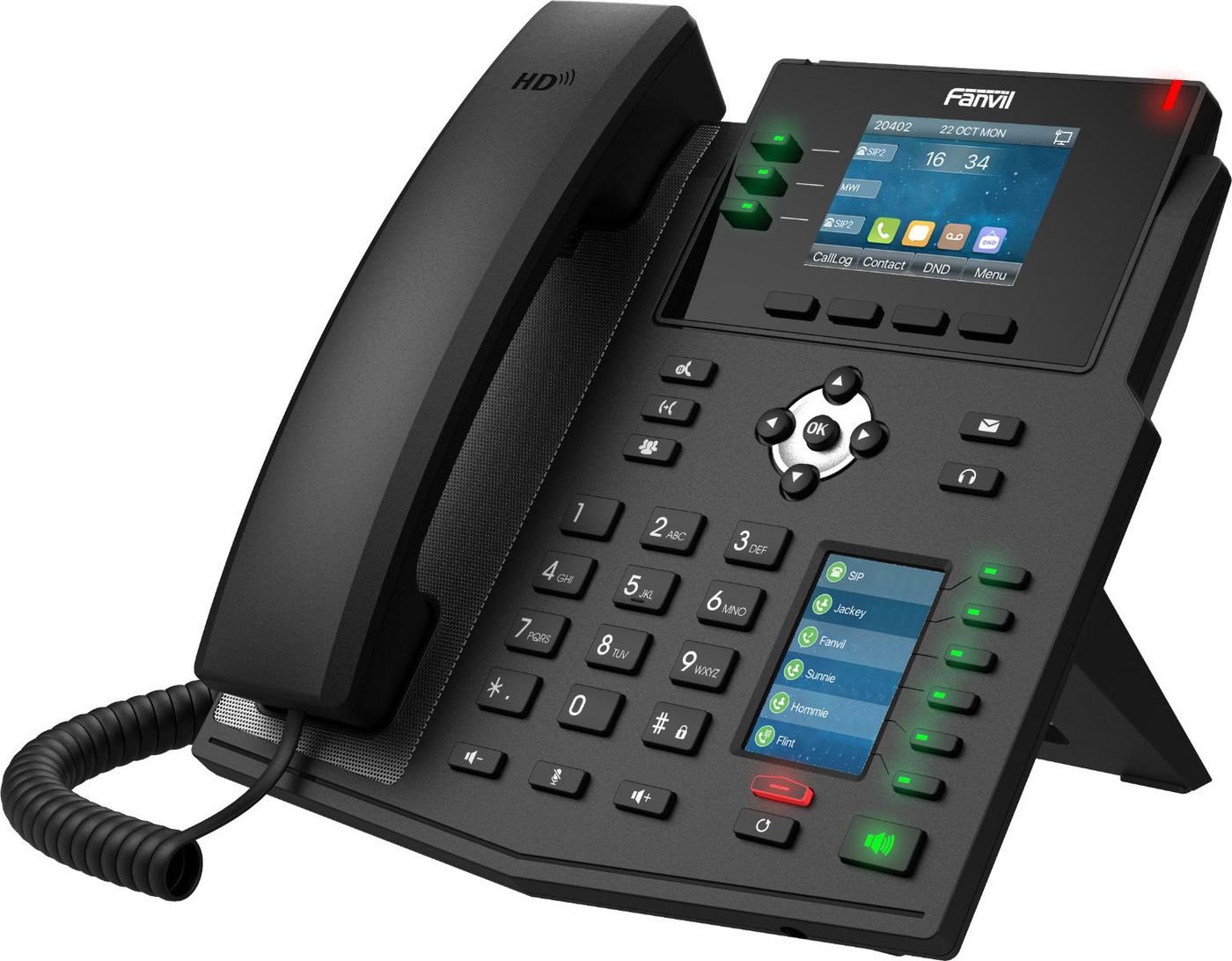 Img_36759093.jpg X4U Ip Phone Black 12 Lines Lcd Wi-Fi - Image 1
