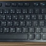 KB216 keyboard USB QWERTY  Arabic Black