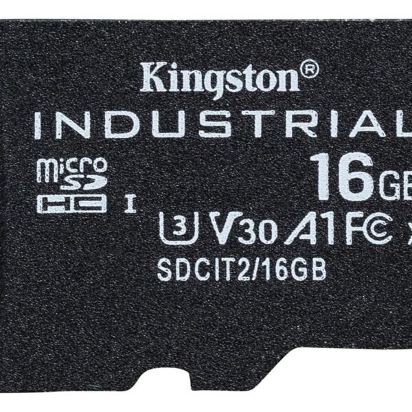 16GB microSDHC Industrial C10  A1 pSLC Card Single Pack w/o  Adapter
