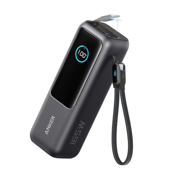 Powerbank 25000 mAh, 165 W,  Black