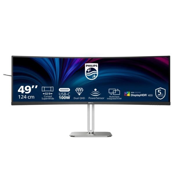 B2U5900C/00 Computer Monitor  124 Cm (48.8") 5120 X 1440  Pixels Dual Qhd Lcd Black