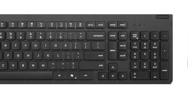 Keyboard Mouse Included  Office Rf Wireless Nordic  Black