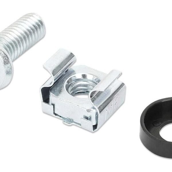 Cage Nut Set Cage Nut Set, 100 pieces,  Cage nuts pack, Silver, Plastic, 831 g, 100 pc(s)