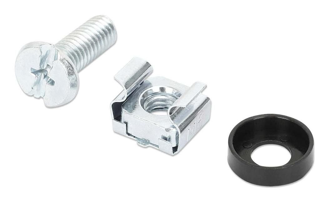 Img_37139938.jpg Cage Nut Set Cage Nut Set, 100 pieces, Cage nuts pack, Silver, Plastic, 831 g, 100 pc(s) - Image 1