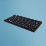 R-Go Compact Break keyboard,  QWERTY (ES), bluetooth, black