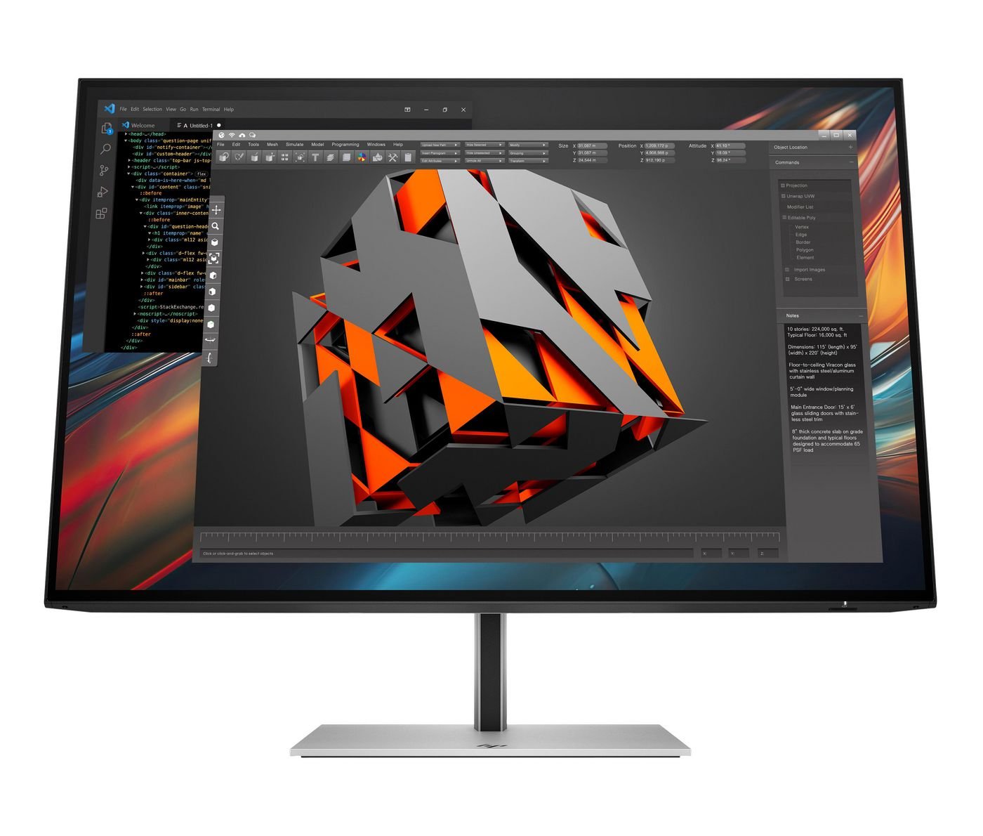 Img_37245892.jpg Series 7 Pro 24 inch WUXGA USB-C Monitor - 724pu computer monitor 61 cm (24") 1920 x 1200 pixels Black, Silver - Image 1